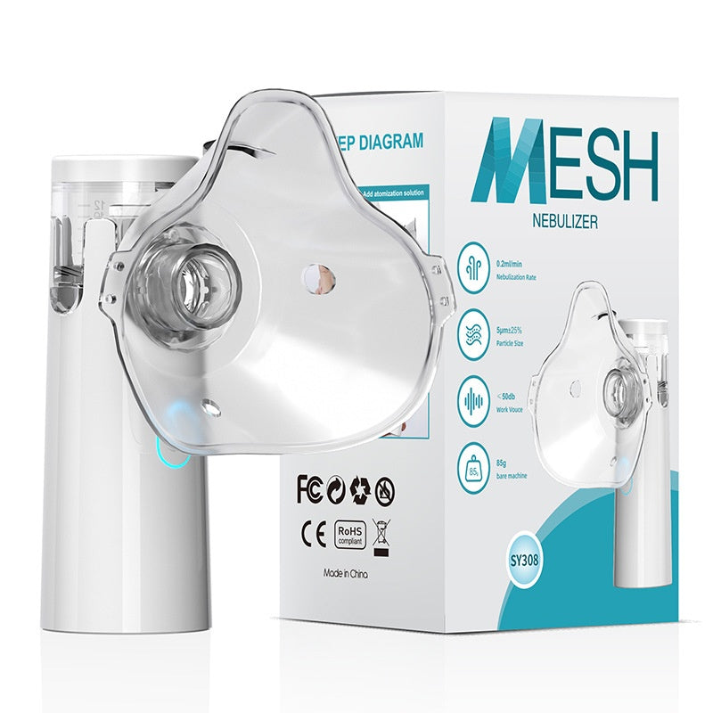 Commerce extérieur Ménage Portable Nebuliseur Micro-Mesh Comprimé Mute portatif Bilatéral B