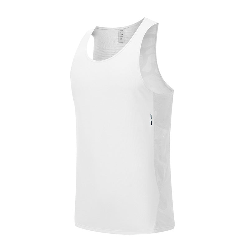 Summer Outdoor Fitness Vest Casual Stretchy Respirant et séchage rapide