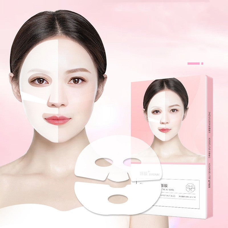 Masque hydratant pour peau de gelée en cristal collagène