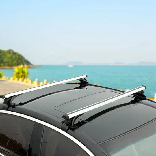 47.24dans Universal Top Roof Rack Cross Bar Cargo Cargo Aluminium Crossbar rack avec 165LBS
