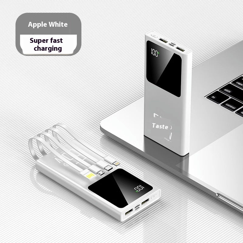 Banque d'alimentation portable ultra-mince ultra grande capacité