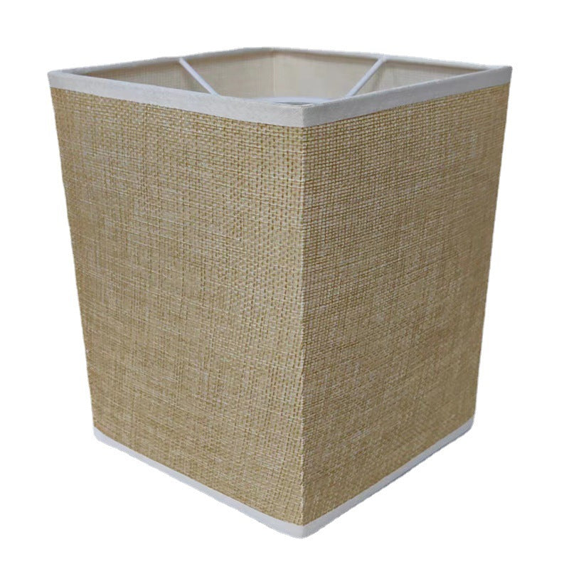 Luminaire de bureau en tissu carré simple