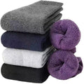 Chaussettes thermiques en cachemire doublées de polaire