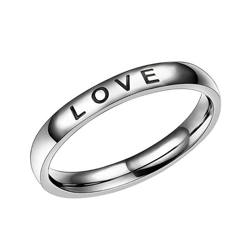 Hommes et femmes Élégante bague inspiratrice minimaliste