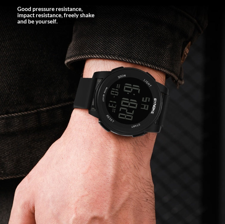 Montre électronique sport de plein air pour homme pour la natation