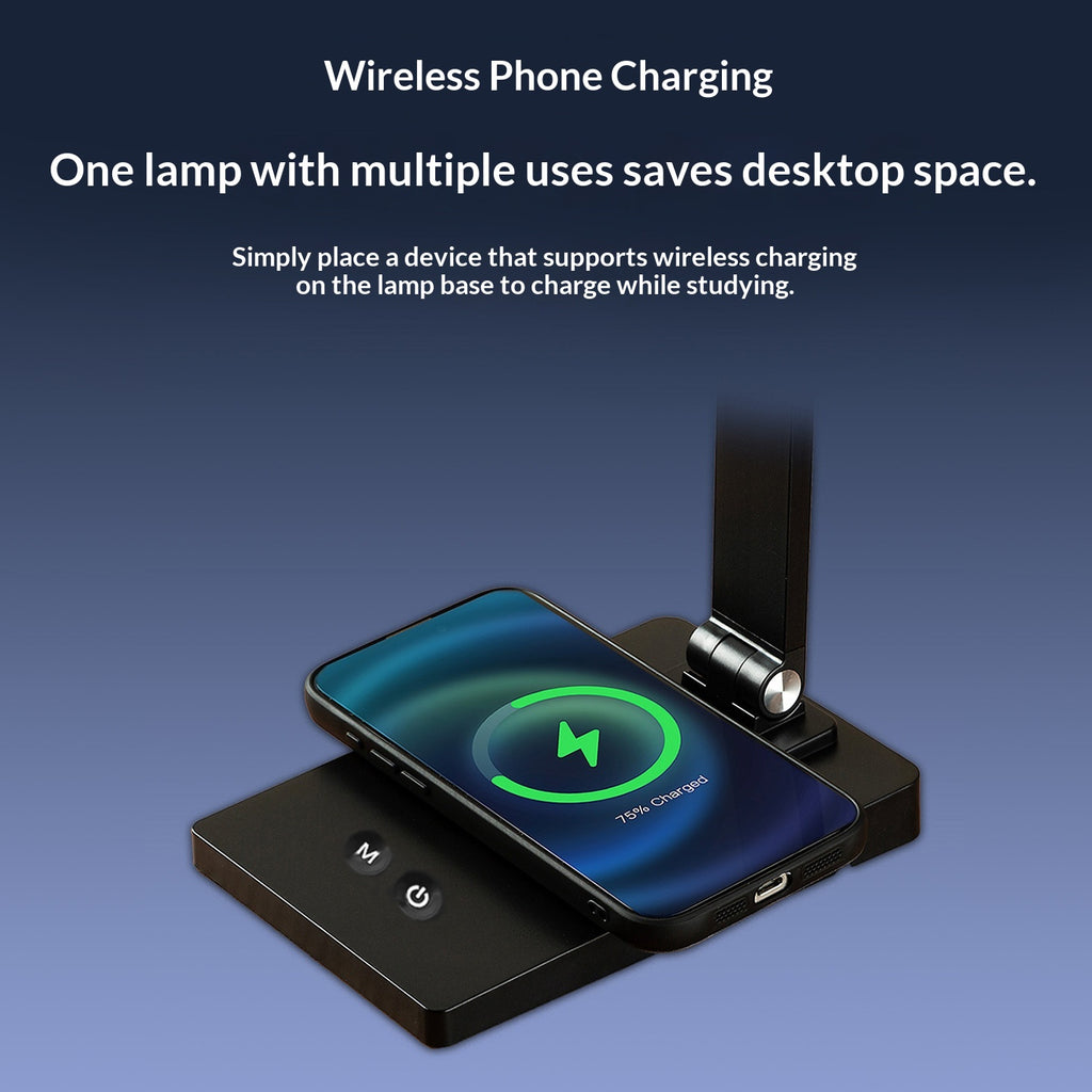 Plug-in en alliage d'aluminium et lampe de bureau rechargeable ultra-longue batterie