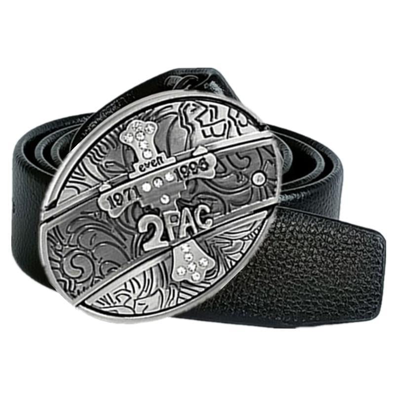 Boucle lisse pour auto-défense Trendy Punk style ceinture boucle avec un look distinctif