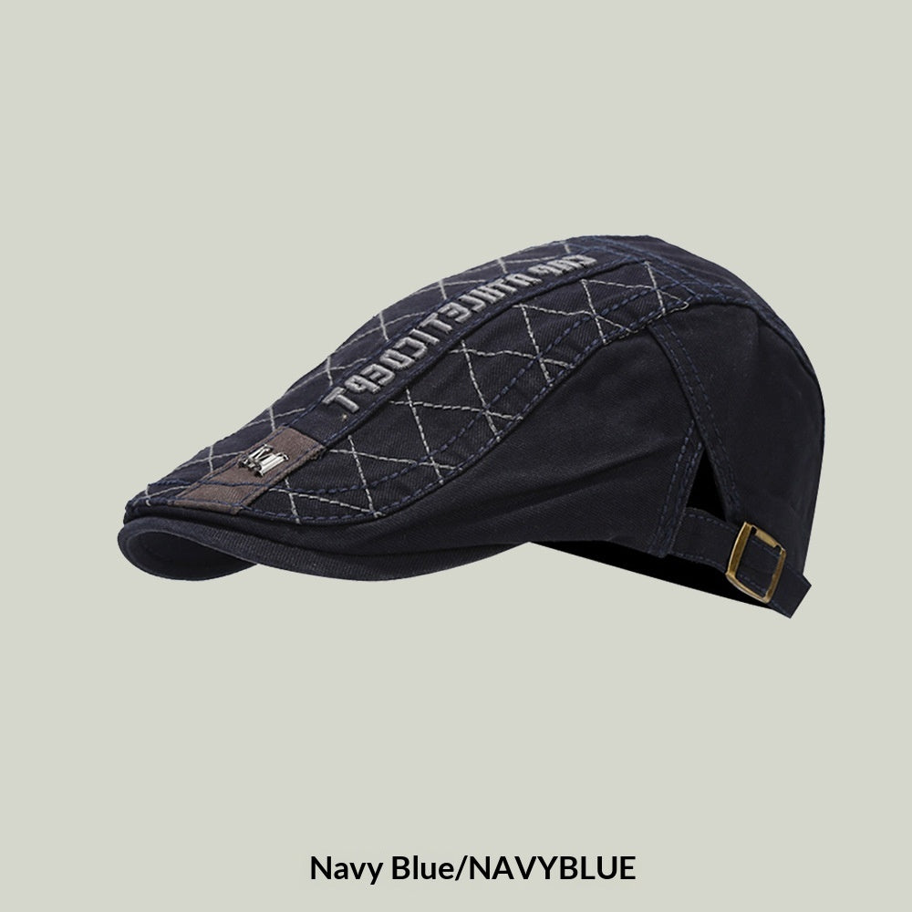 Beret décontracté polyvalent à la mode Une ancienne casquette de peintres d'ombre solaire
