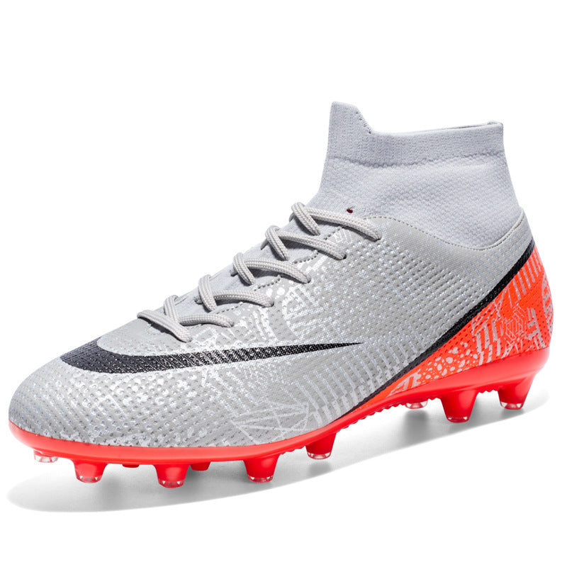 Chaussures de football au sol haut de gamme sport respirant