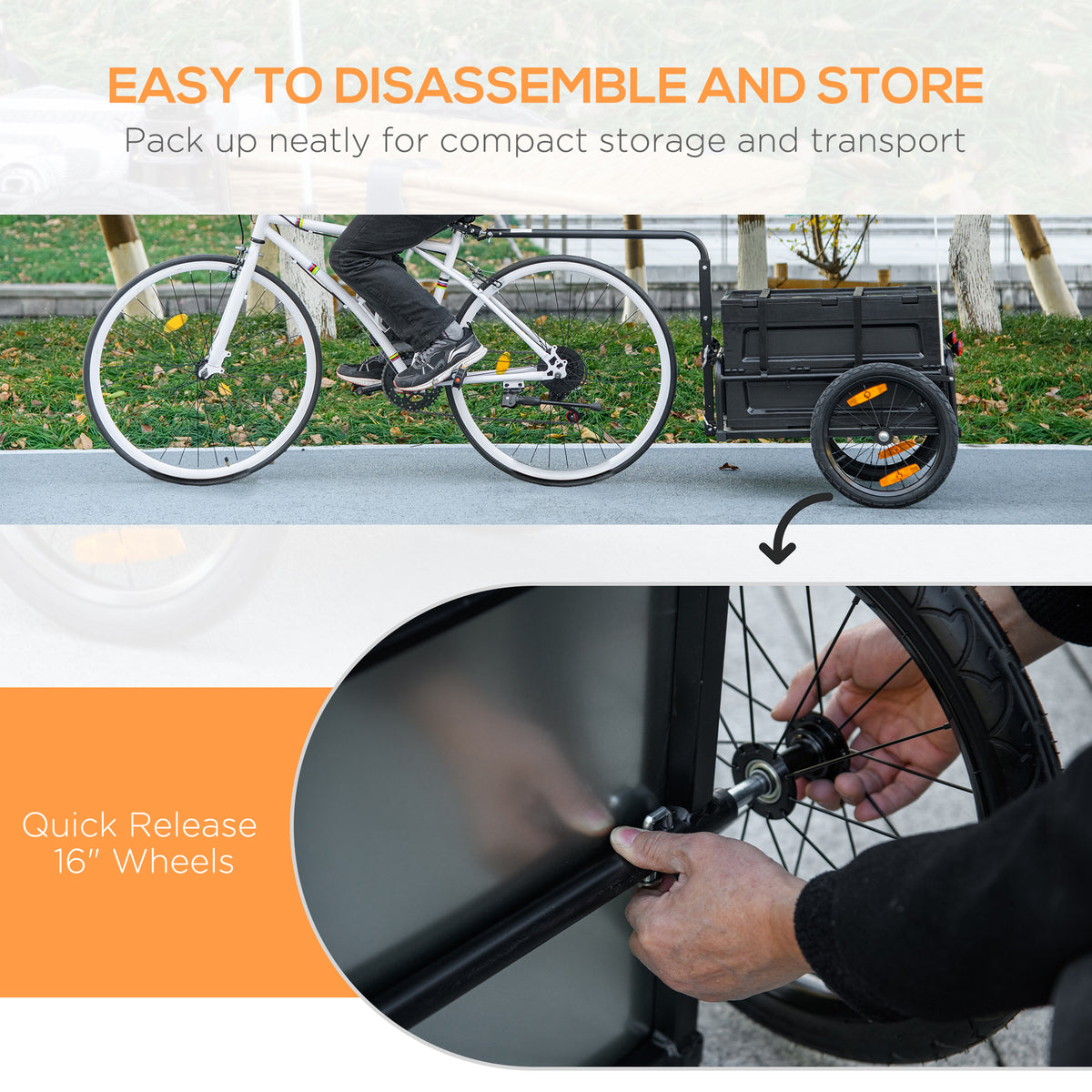 Bicycle trailer