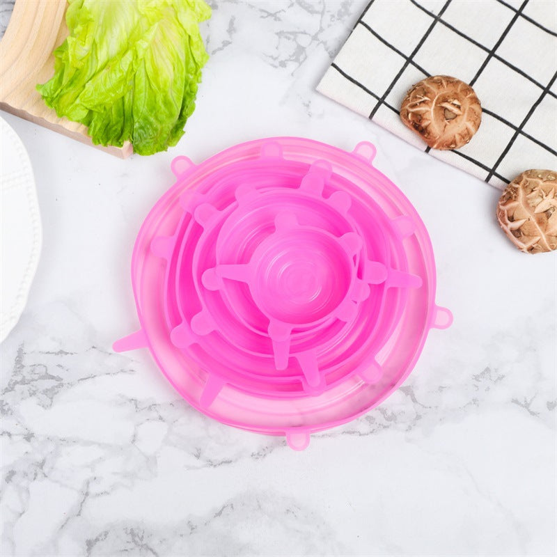 Multifonctionnelle Silicone Stretch Lids