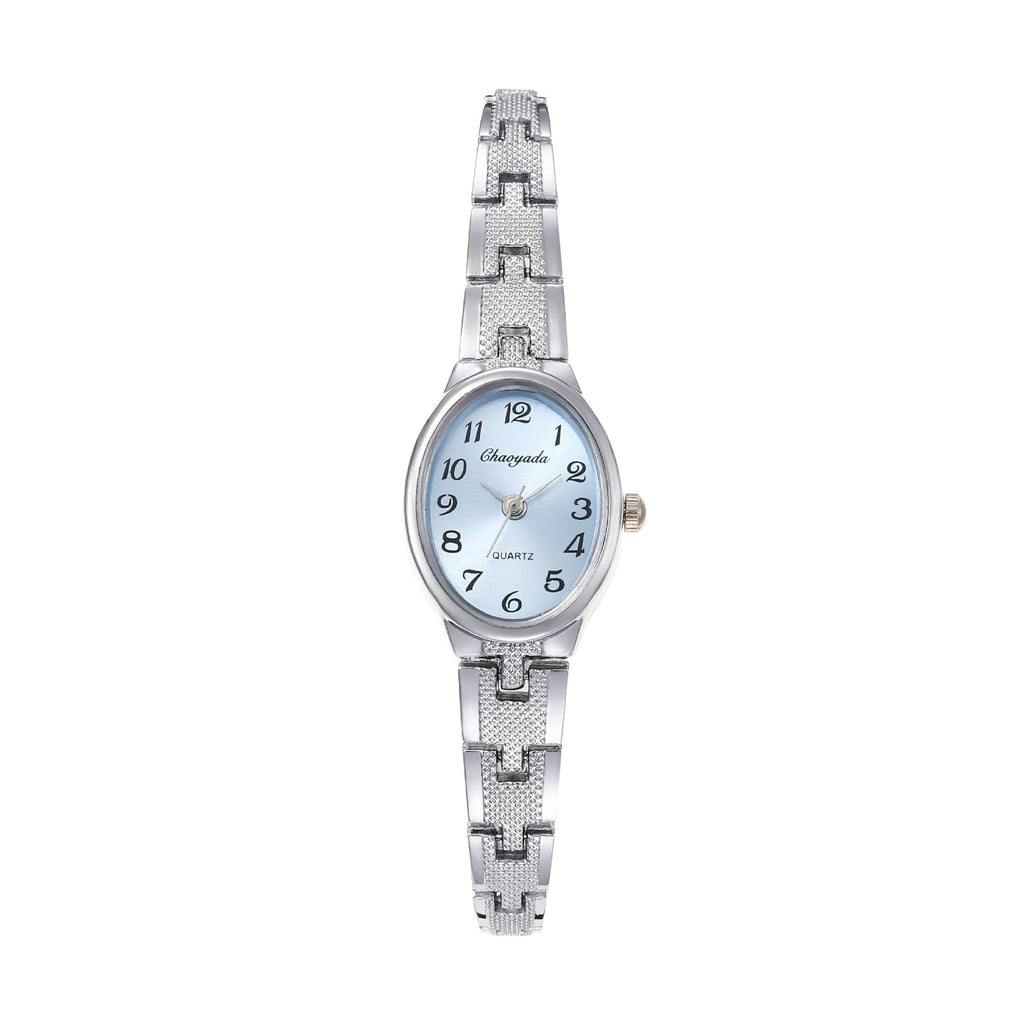 Montre bracelet ovale de style Instagram