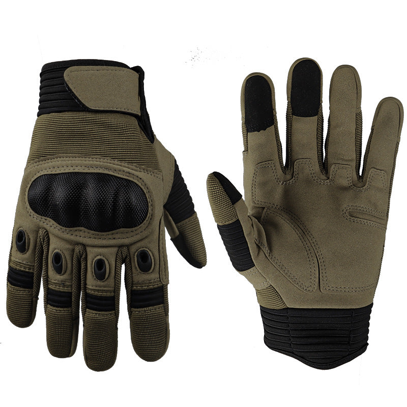 Ecran tactile Fans militaires Gants tactiques de moto à bout complet