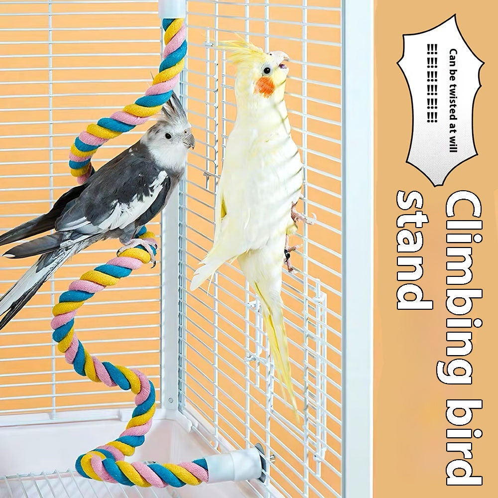 Escalade Cotton String Nibbling Relief Stuffy Toy Bird