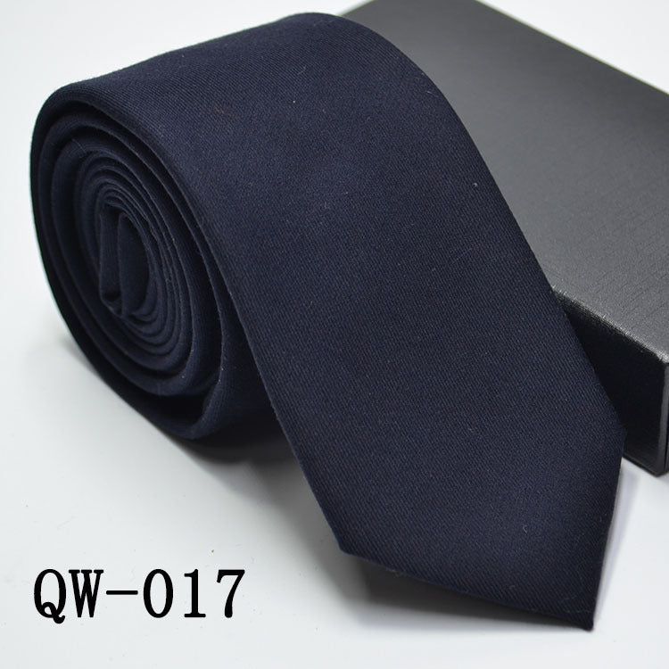 Tie Super Narrow pour hommes Élégant et élégant comme de la laine