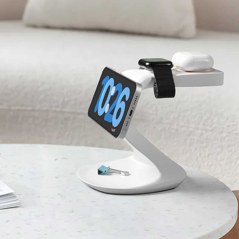 Chargeur de téléphone magnétique 3-en-un Magsafe