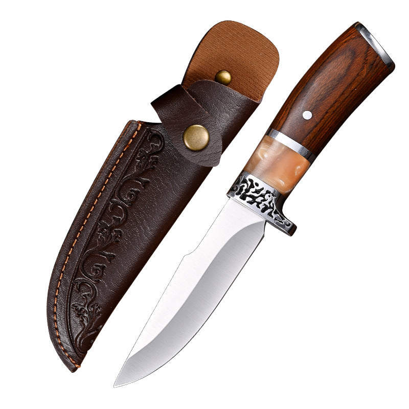 Wear-resistant outdoor knife for field use
