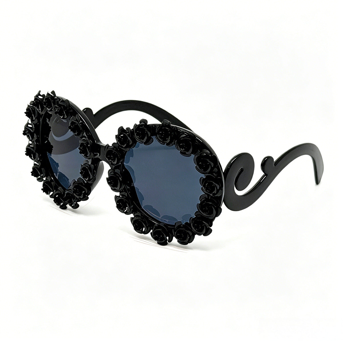 Lunettes de soleil vintage à trois dimensions pour femmes