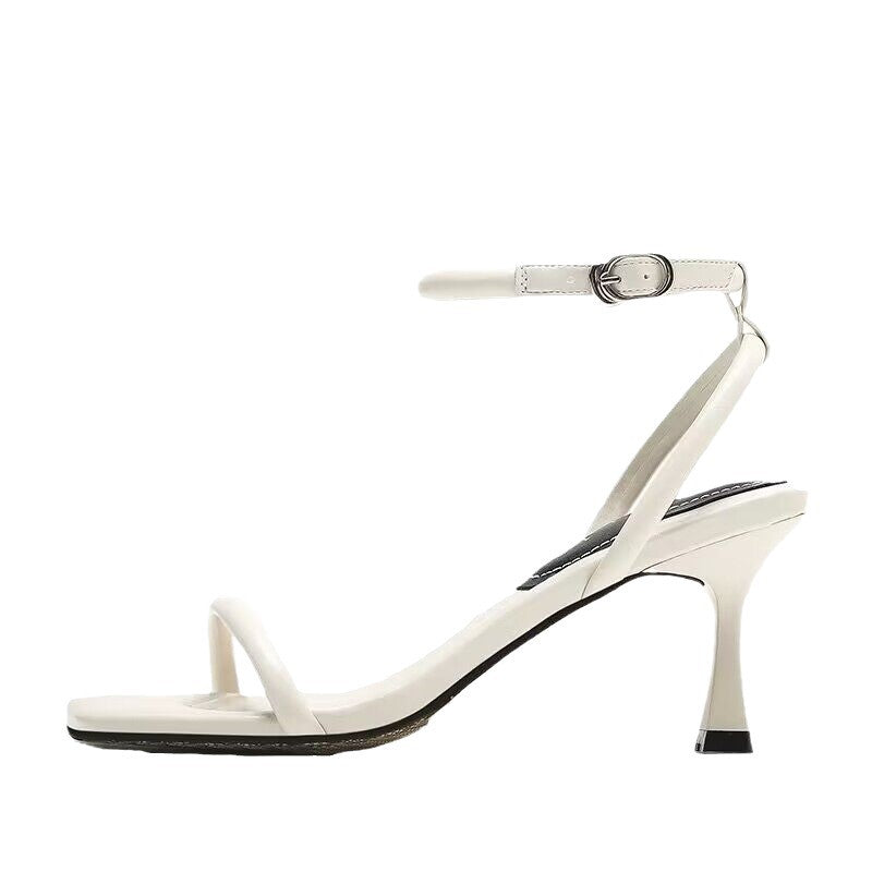 Sandales à semelle unique pour femmes Saison estivale