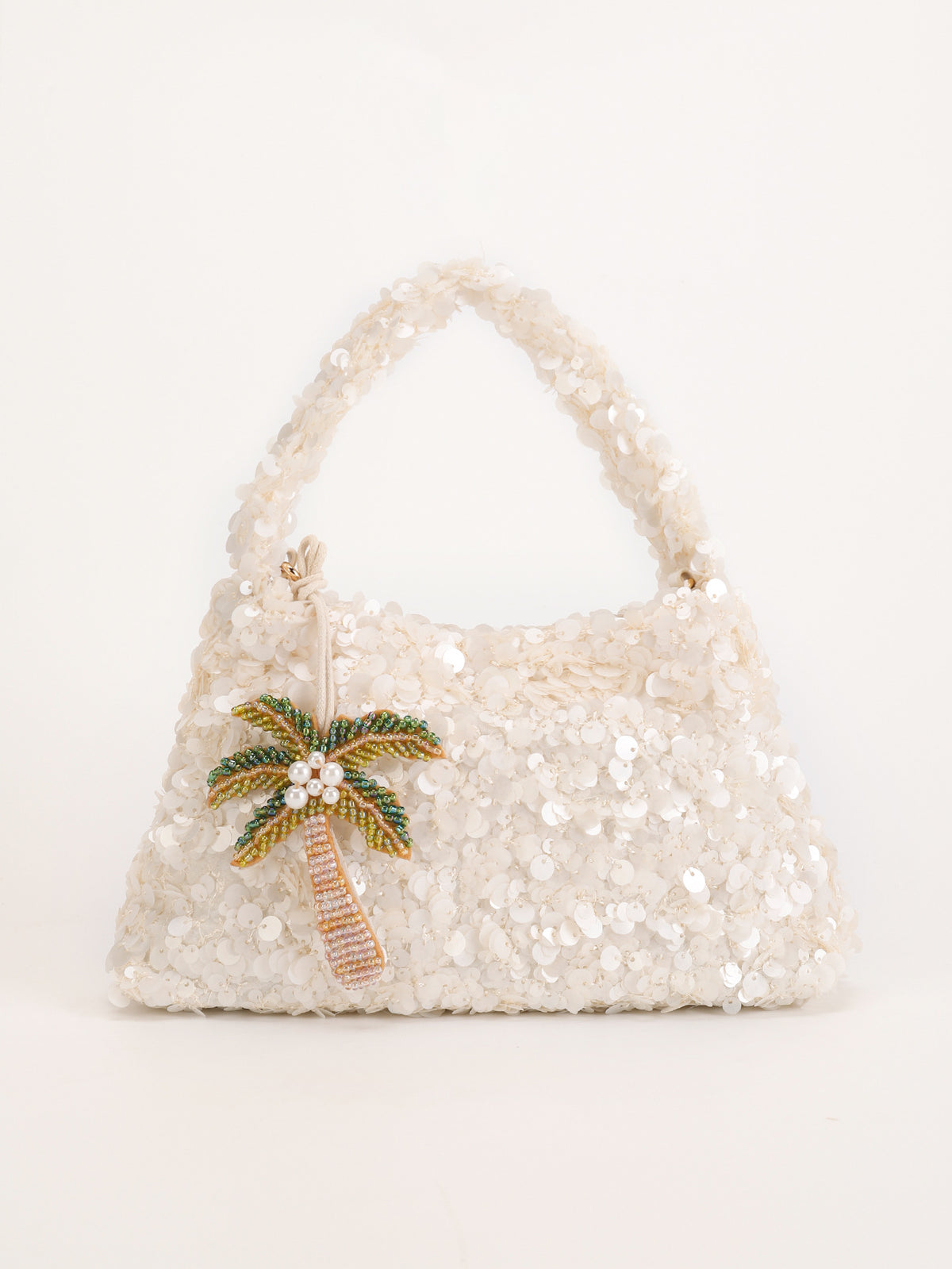 Sequin Coconut Tree Pendentif Sac de corps d'épaule