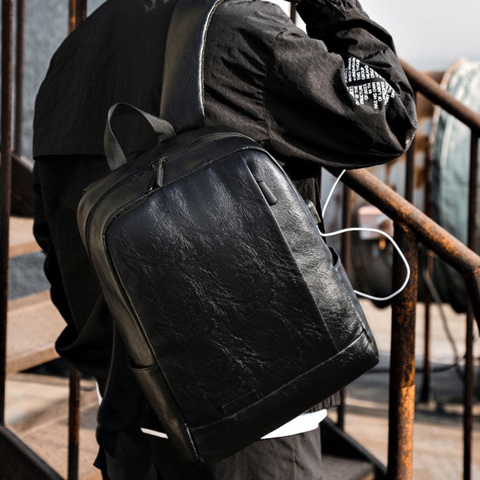 Sac à dos Casual Homme Grande Capacité Noir