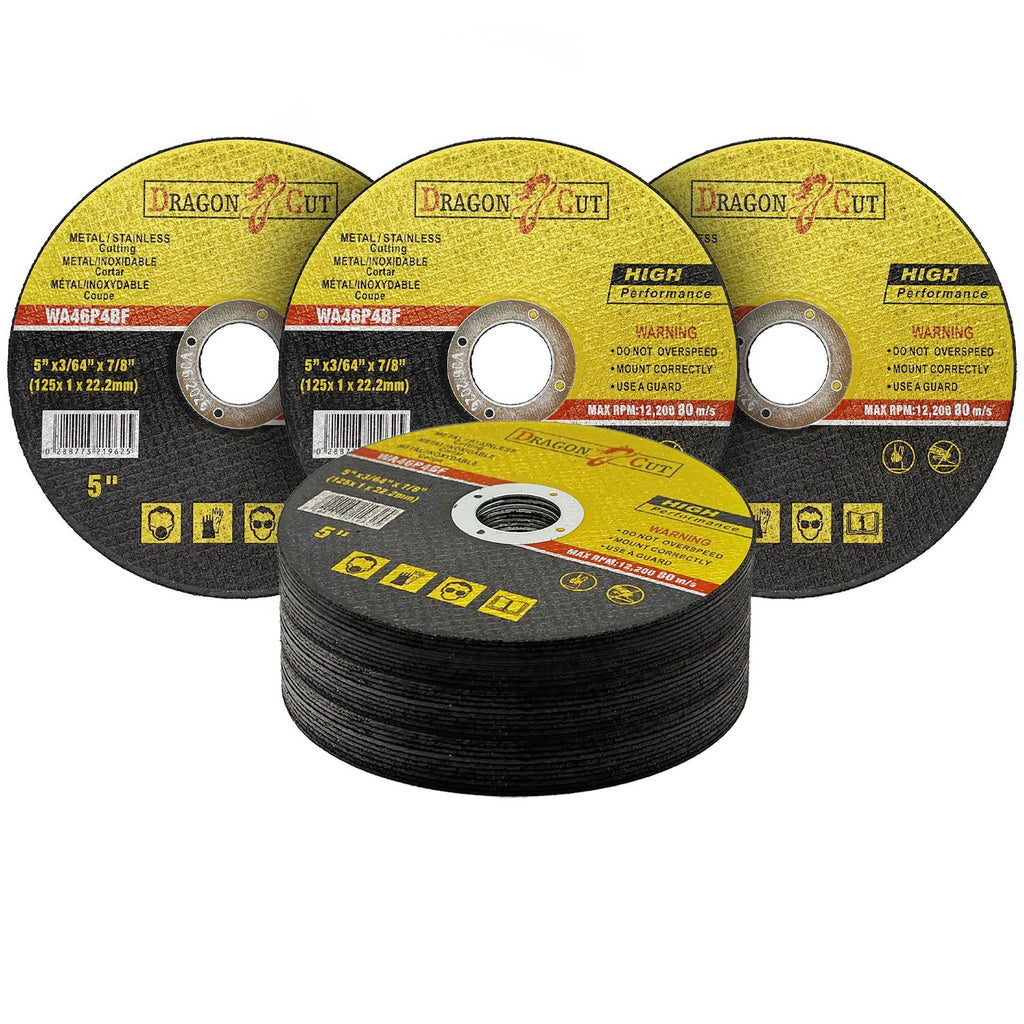 50 X 125mm ULTRA THIN 1mm MÉTAL CUTING BLADE DISC POUR ACIER ET ANGLE DE CARBURANT