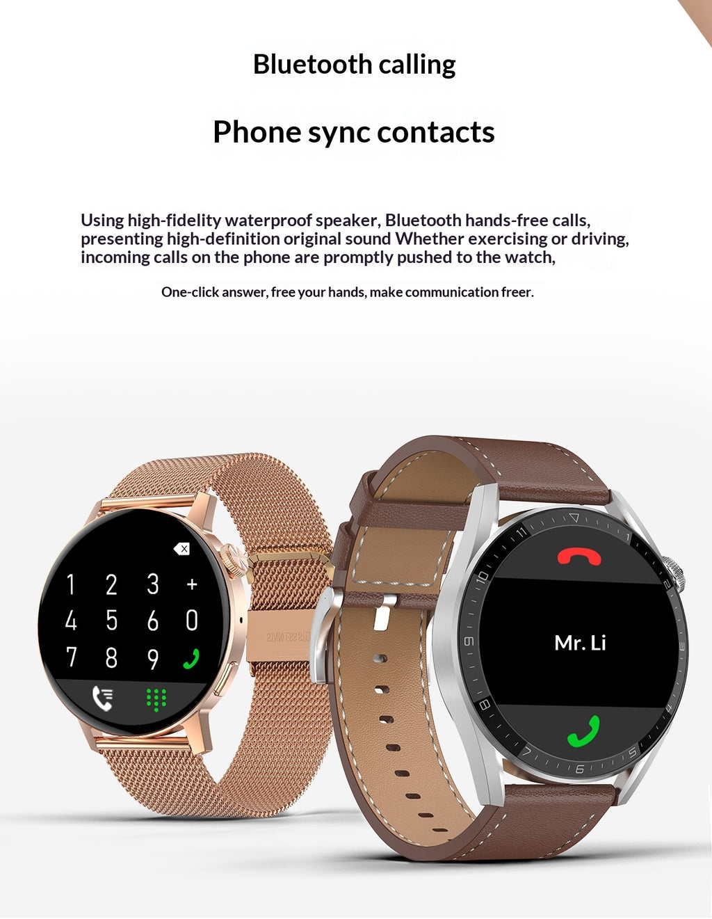 Multifunctional Waterproof Blood Pressure Smartwatch