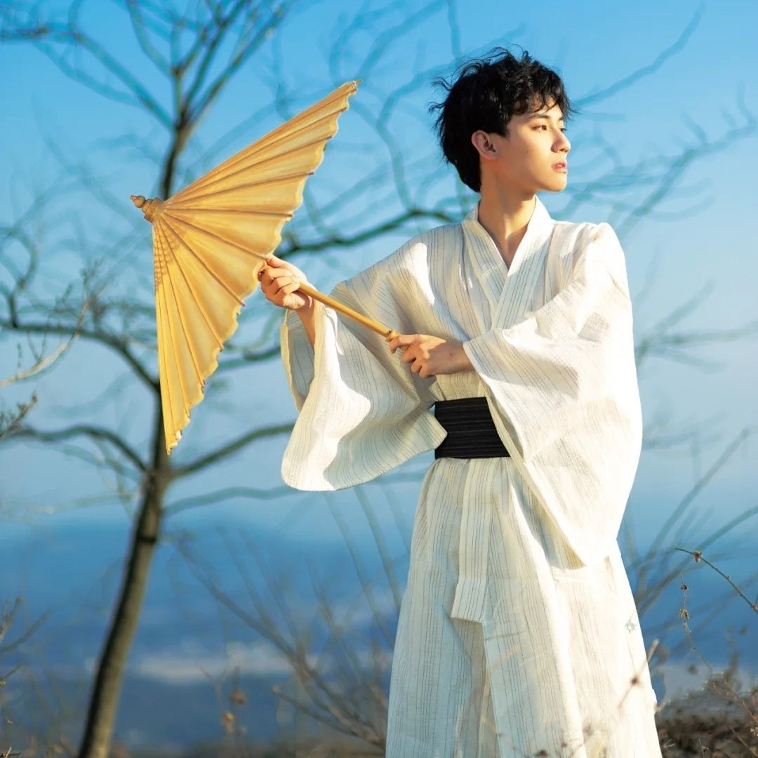 Men's formelle porter traditionnel japonais Kimono