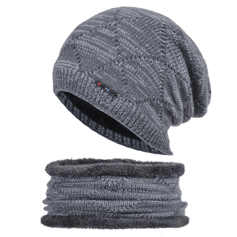 Chapeau deux-pièces Woolen avec protection de la tête et de l'oreille