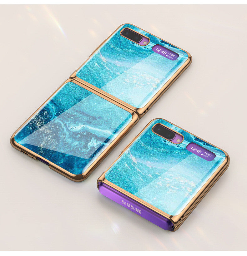 Étui de téléphone pliant en verre d'écran tout compris