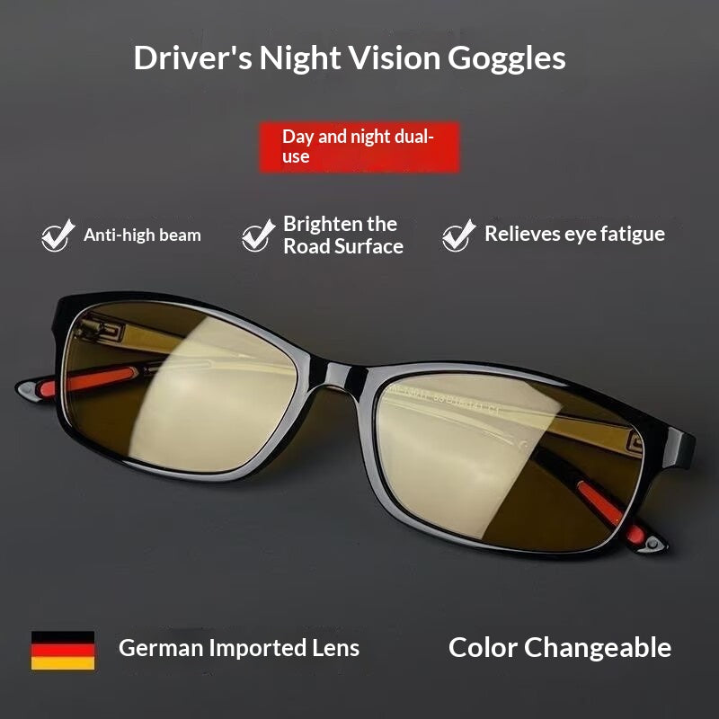 Lunettes de vision nocturne changeantes pour les hommes et les femmes
