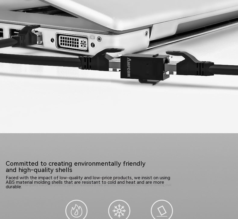 Réseau Câble droit de catégorie 5 Module droit RJ45