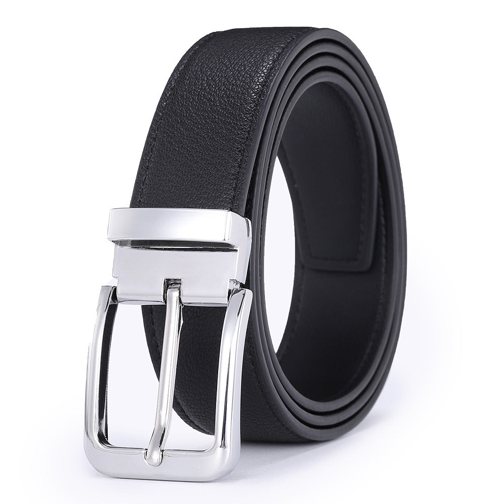 Personnalité homme Trendy Belt Alloy Pin Buckle