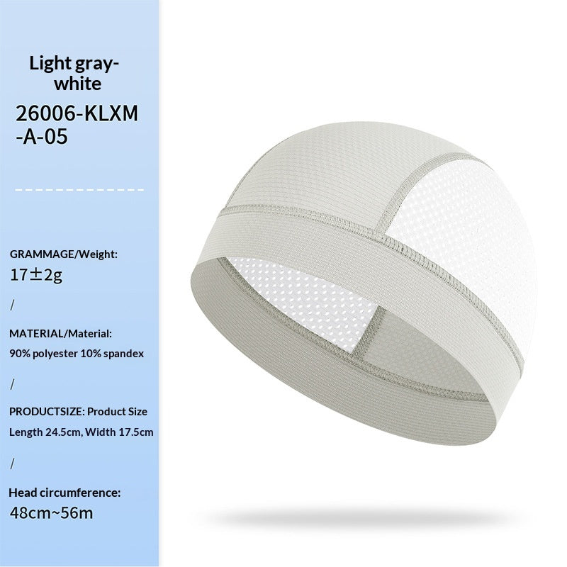Casquette de sport de moto Barehead