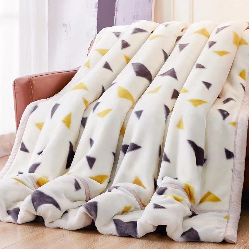 Couverture chaude en double couche de corail