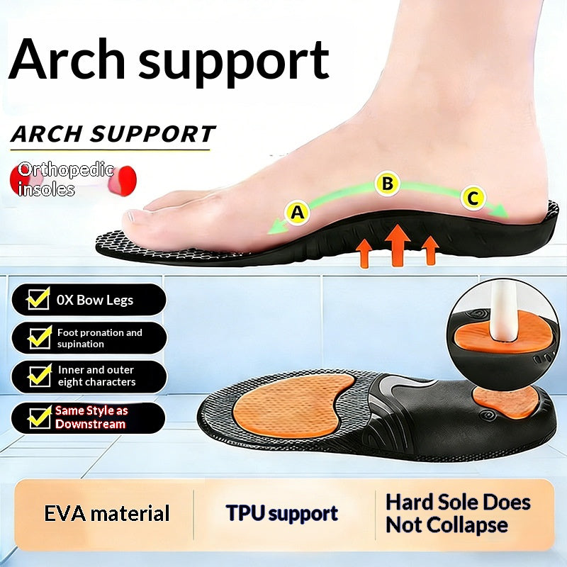 Semelles de correction pieds plats
