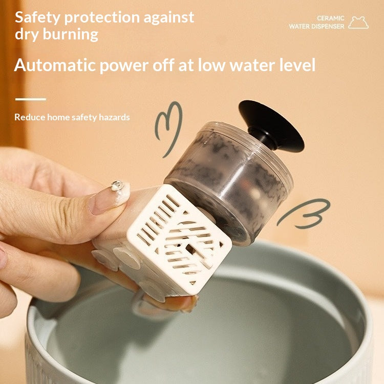 Fontaine d'eau pour animaux de compagnie entièrement automatique