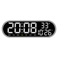 Simple Horloge multifonctionnelle Salon Horloge Murale Maison Décoration Digital Electronic Clo