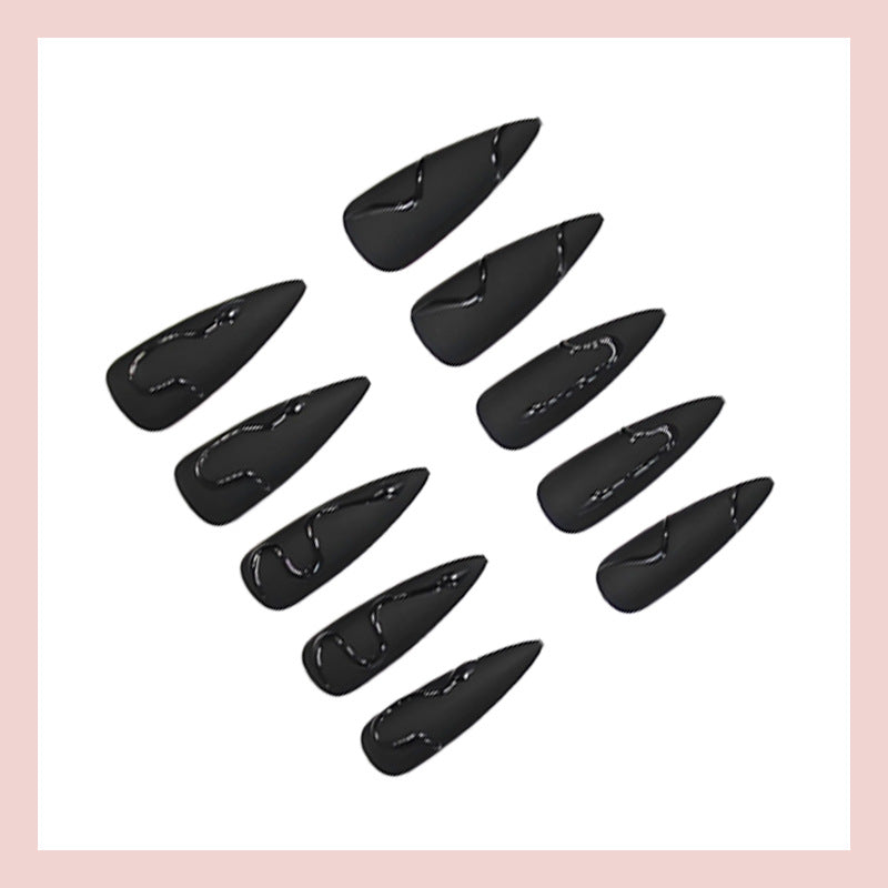 Nail gel patch for manicure