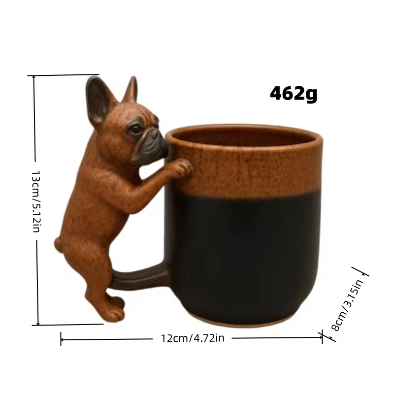 Mug 3D à la main Dachshund