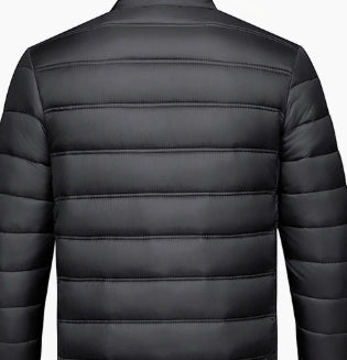 Hommes Chaud StandUp Collier Zippered CotonVeste rembourrée
