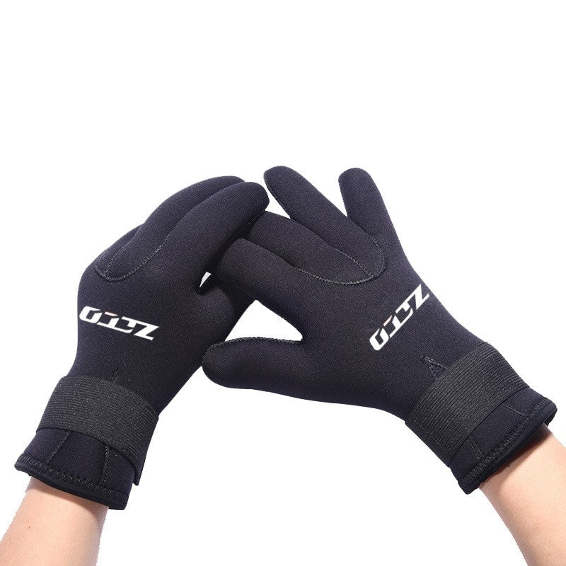 5mm Neoprène combinaison humide Gants chaud natation plongée Kayak surf plongée