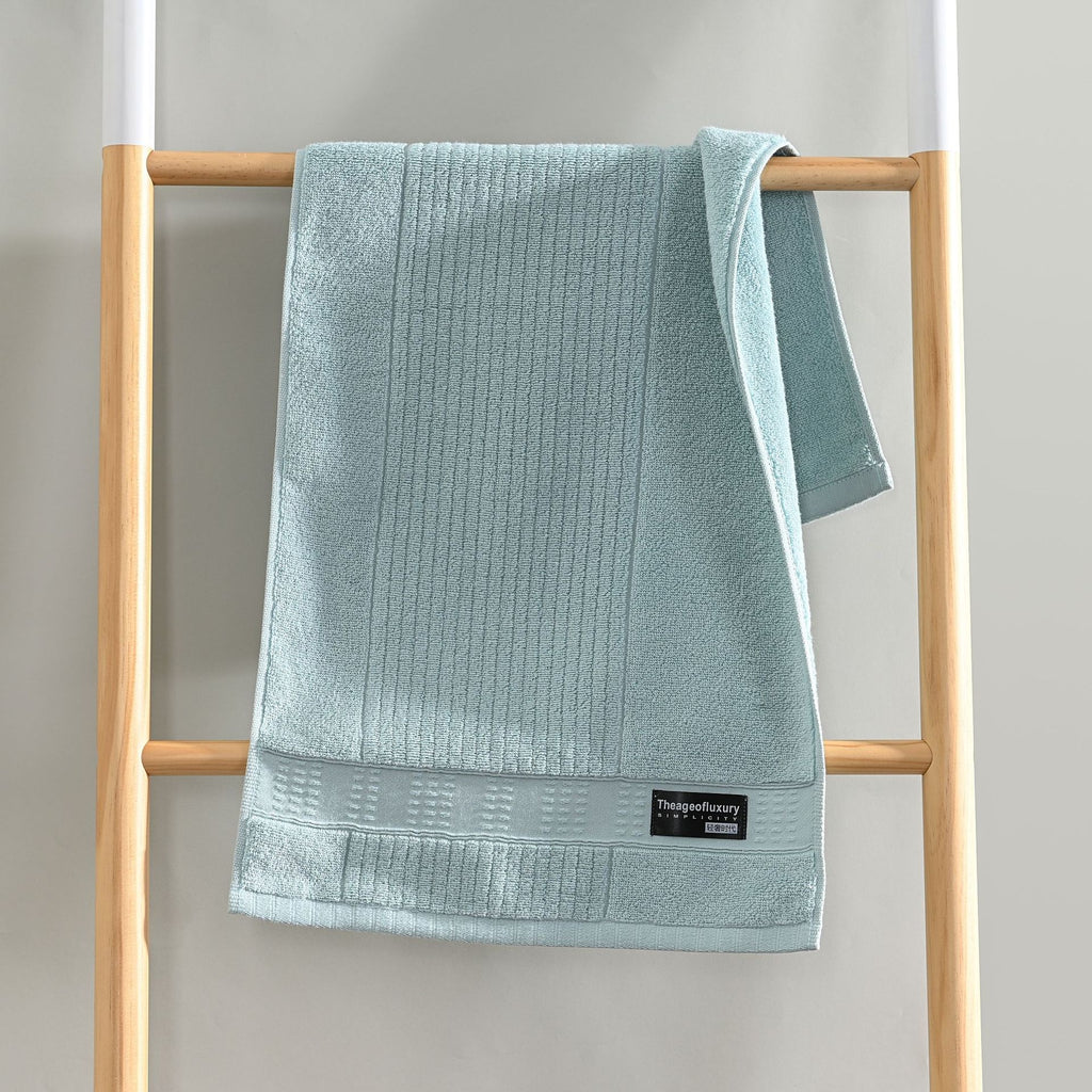 Serviette universelle en coton peigné Jacquard