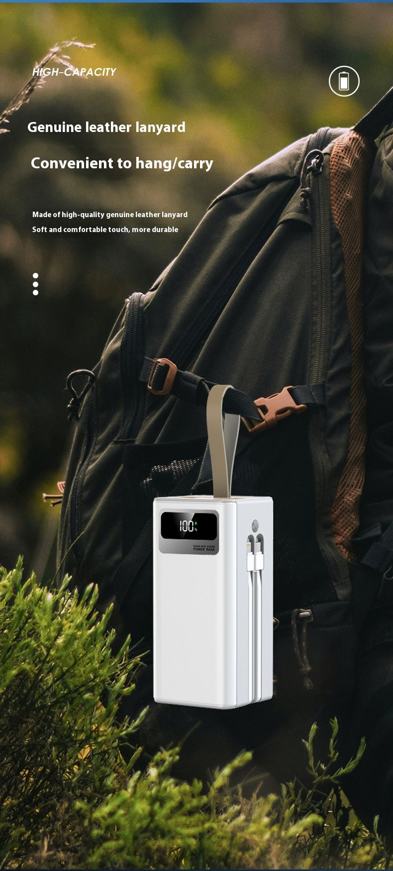 Charge super rapide Grande capacité Portable Power