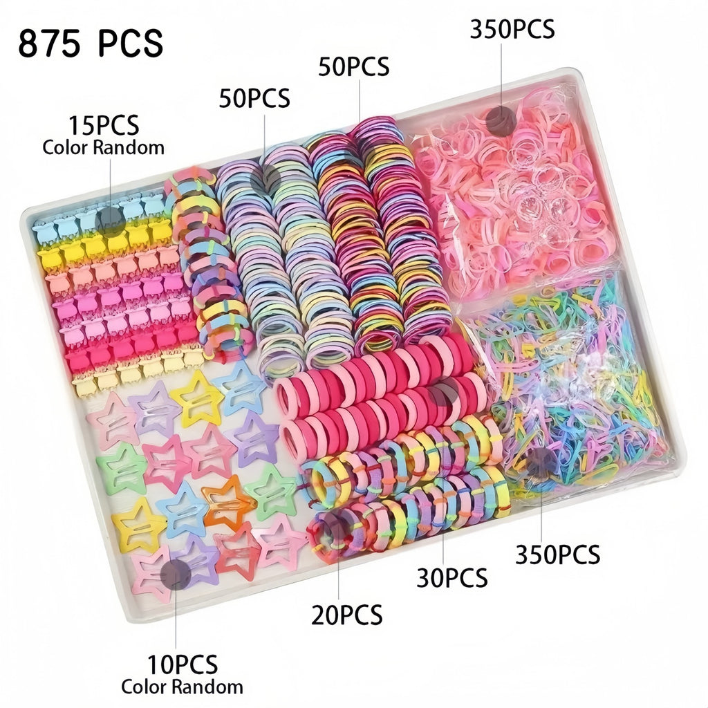 Enfants épingle à cheveux Coiffure Suit Princess Rubber Band Accessoires de cheveux Suit