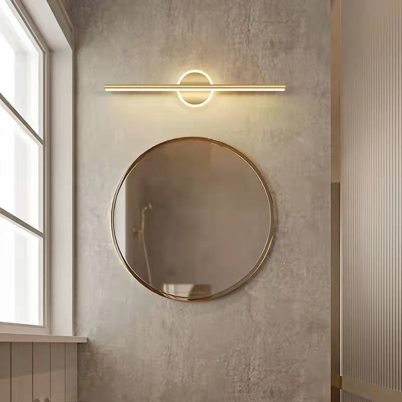 LED mur lampe créative salle de bain miroir Cabinet Dresser bande lumière