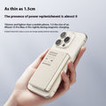 Téléphone portable magnétique transparent ultra-mince 15W Portable Wireless Power Bank