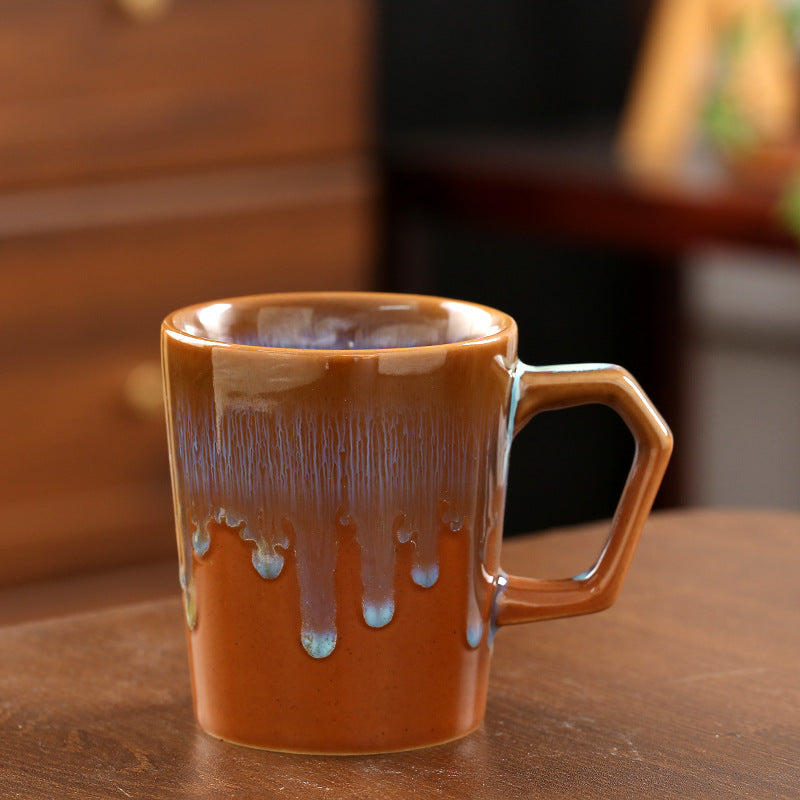 Céramique tasse de café 300 Ml KilnFlowing tasse de glaçage tasse à boire