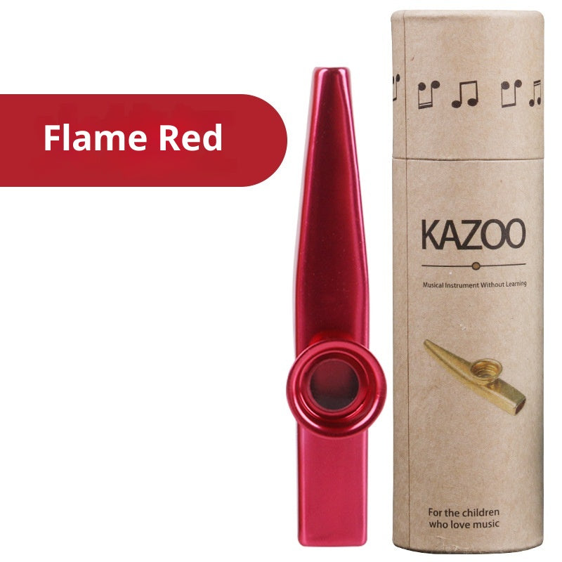 Débutant Kazoo Metal KAZOO Guitar Ukulele Petit Instrument