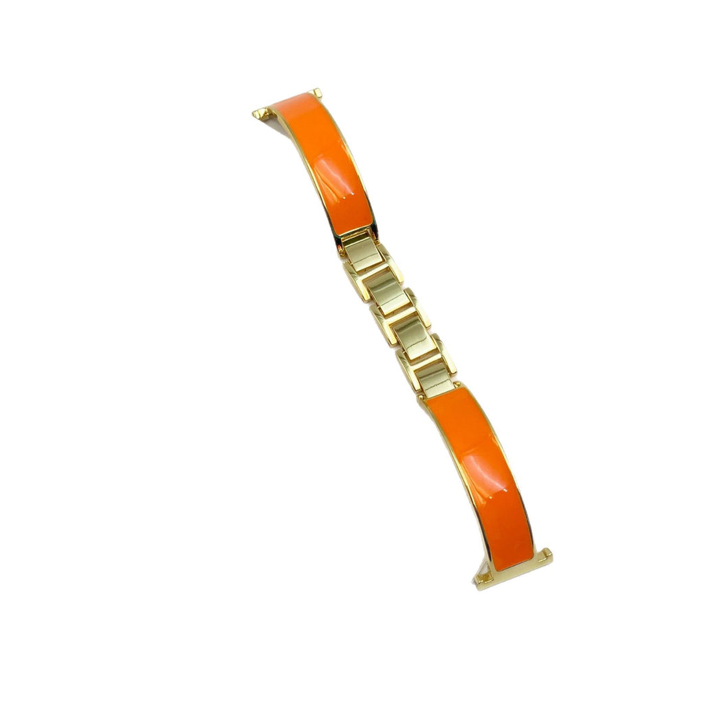 Bracelet à gouttes polyvalent de couleur solide simple